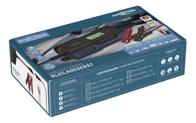 ANSMANN Autobatterie-Ladegerät BC 6-12V, 4A