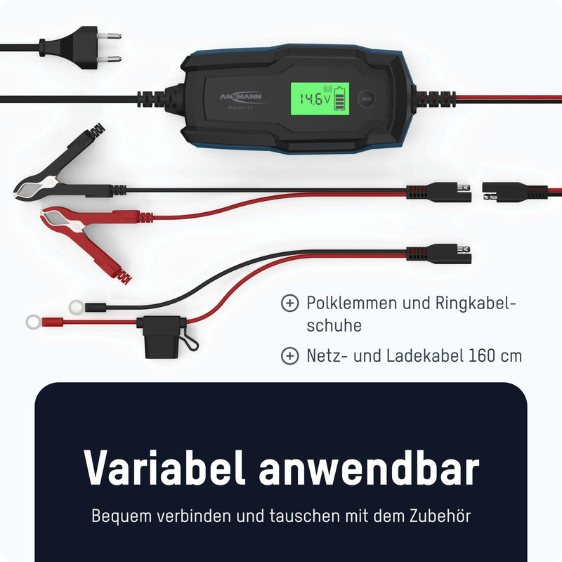 ANSMANN Autobatterie-Ladegerät BC 6-12V, 4A