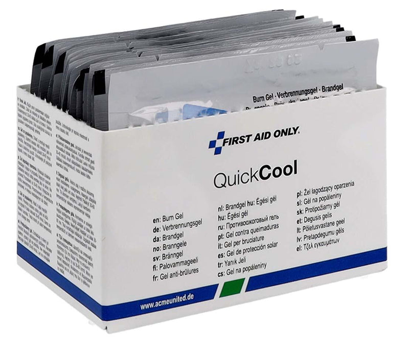FIRST AID ONLY Quick Cool Verbrennungsgel 18 St.