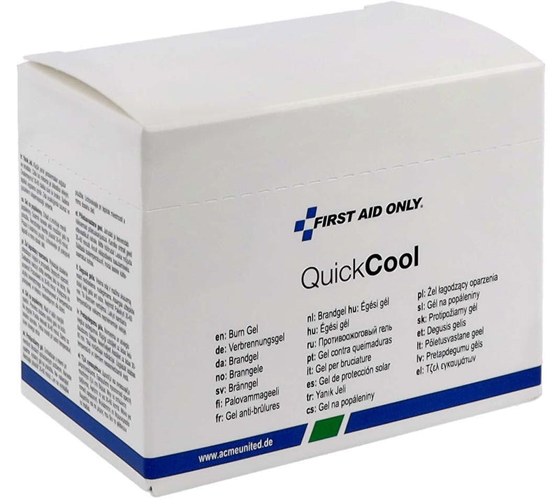 FIRST AID ONLY Quick Cool Verbrennungsgel 18 St.