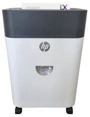 HP OneShred Auto 100CC Aktenvernichter mit Partikelschnitt bis 100 Blatt weiß