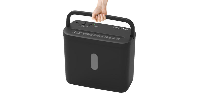 GENIE 440 X Aktenvernichter mit Partikelschnitt bis 4 Blatt schwarz