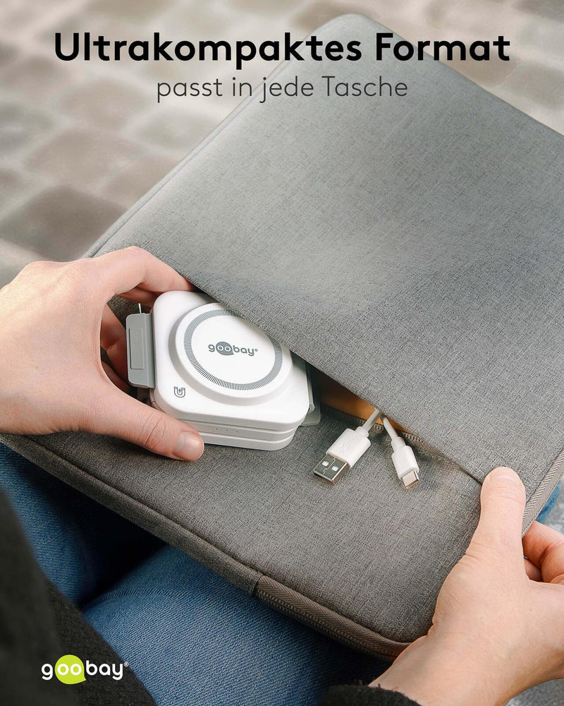 goobay Induktive Ladestation 3-in-1