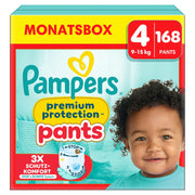 Pampers® Windeln premium protection™ Größe 4 168ST für Babys und Kleinkinder (4-18 Monate)