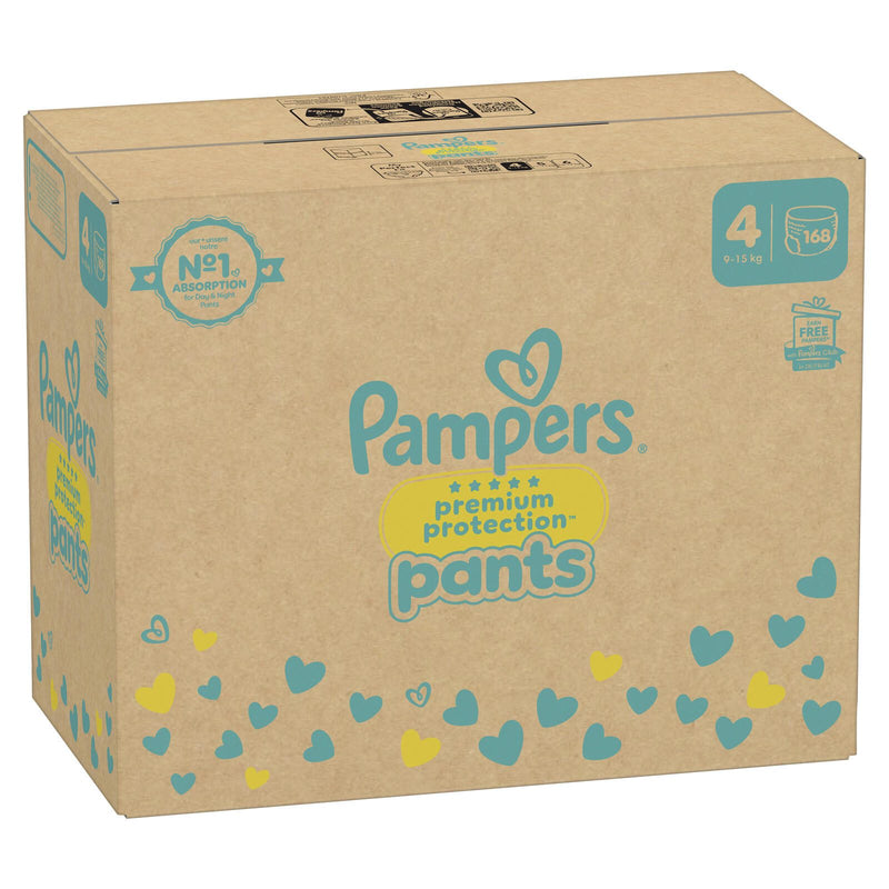 Pampers® Windeln premium protection™ Größe 4 168ST für Babys und Kleinkinder (4-18 Monate)