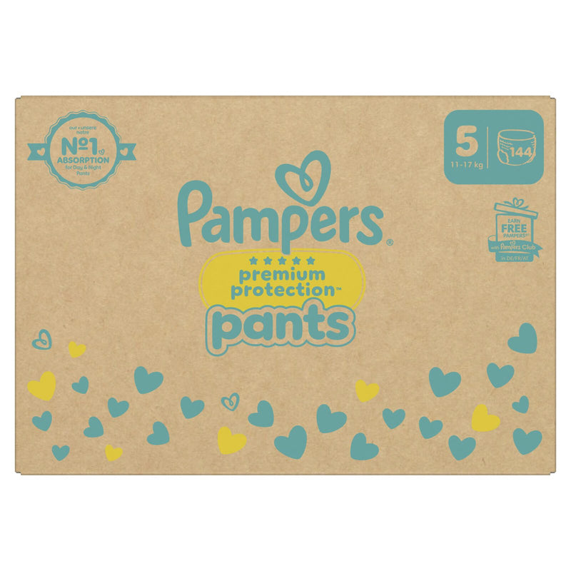 Pampers® Windeln premium protection™ Größe 5 144ST für Babys und Kleinkinder (4-18 Monate)