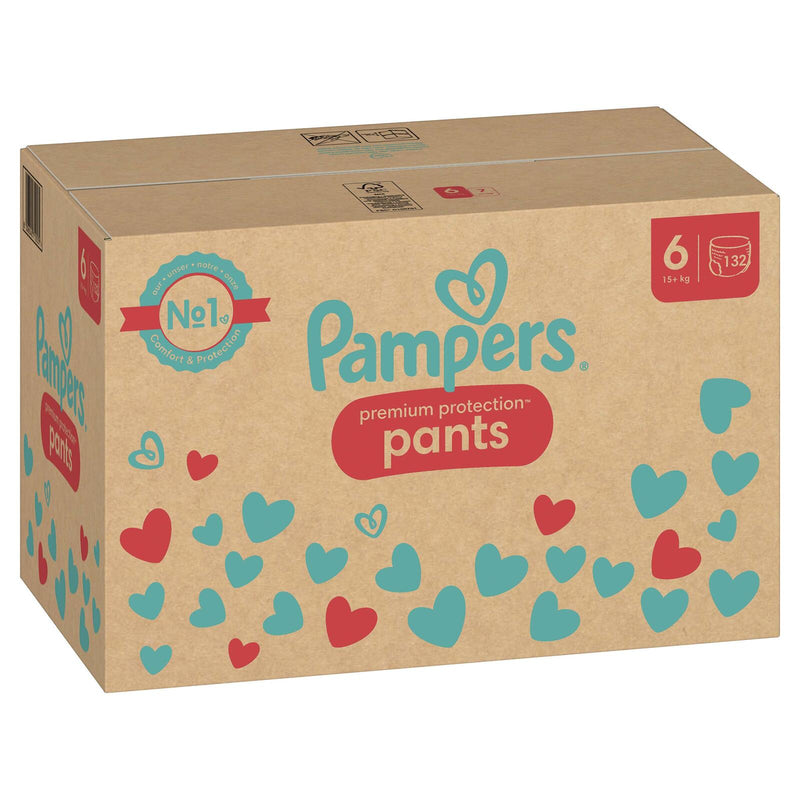 Pampers® Windeln premium protection™ Größe 6 132ST für Kids und Teens (4-12 Jahre)