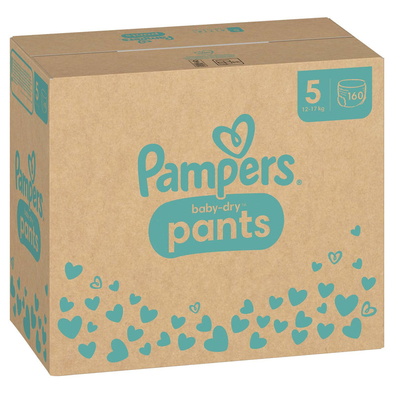 Pampers® Windeln BabyDryPants Größe 5 160ST für Babys und Kleinkinder (4-18 Monate)