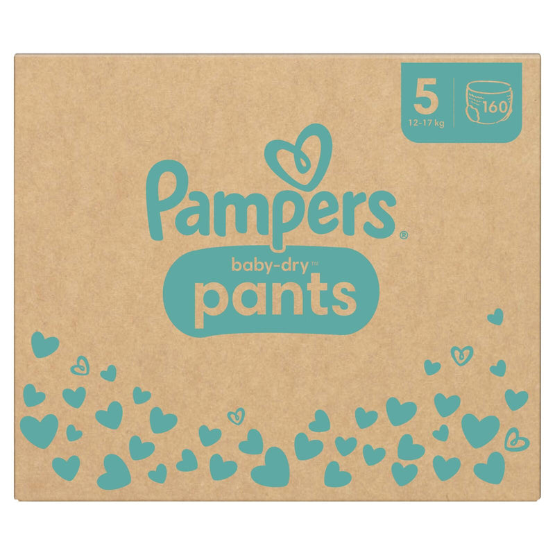 Pampers® Windeln BabyDryPants Größe 5 160ST für Babys und Kleinkinder (4-18 Monate)