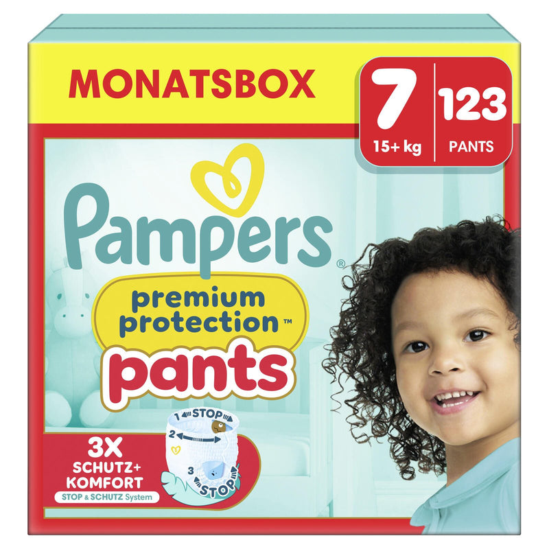 Pampers® Windeln PreProtPants Größe 7 123ST für Kids und Teens (4-12 Jahre)