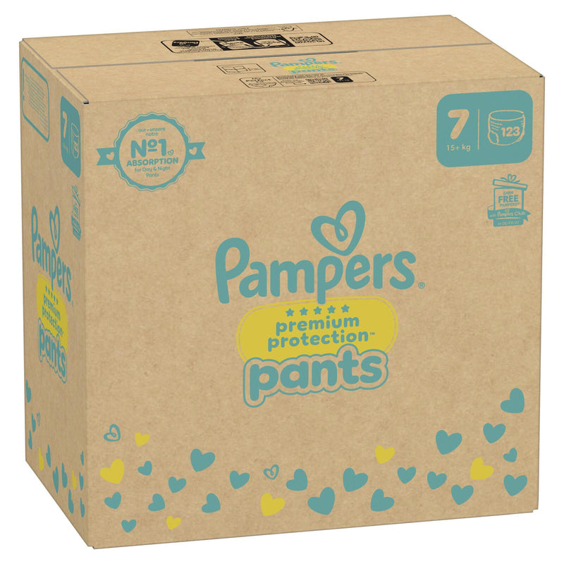 Pampers® Windeln PreProtPants Größe 7 123ST für Kids und Teens (4-12 Jahre)
