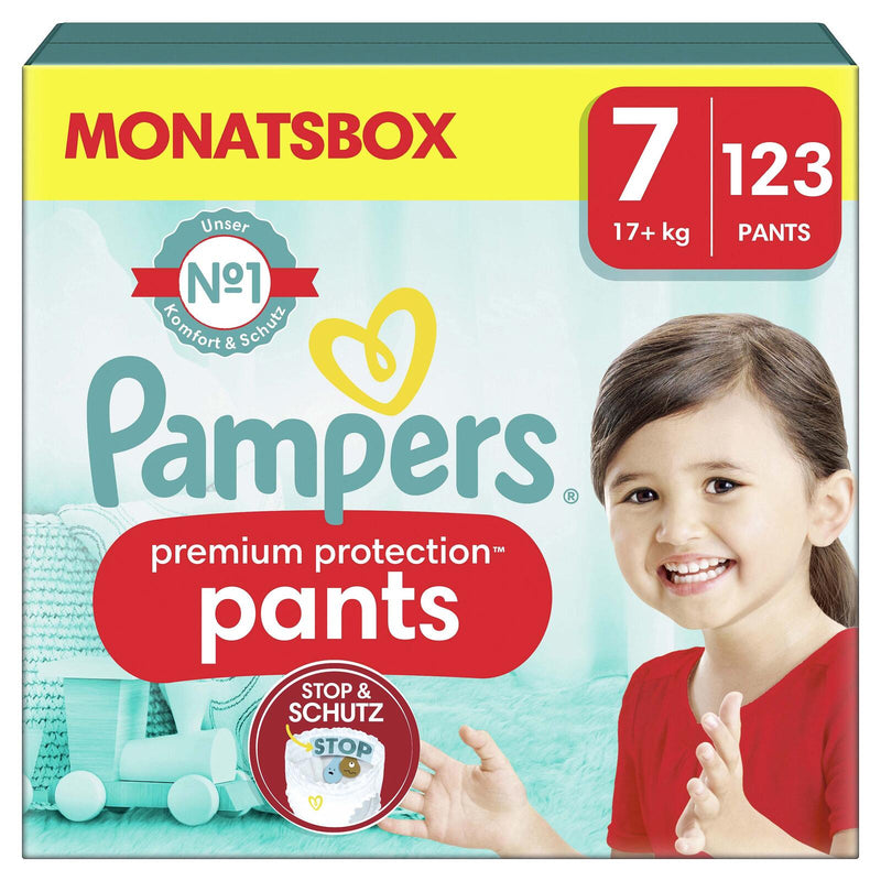 Pampers® Windeln PreProtPants Größe 7 123ST für Kids und Teens (4-12 Jahre)
