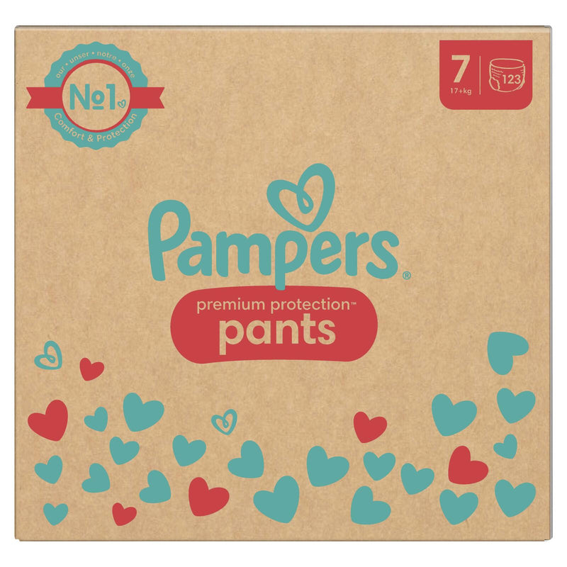 Pampers® Windeln PreProtPants Größe 7 123ST für Kids und Teens (4-12 Jahre)