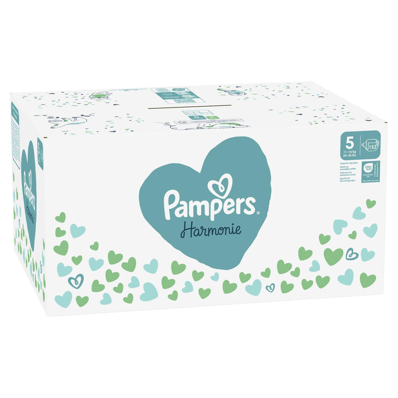 Pampers® Windeln Harmonie Größe 5 152ST für Babys und Kleinkinder (4-18 Monate)