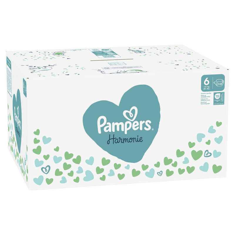 Pampers® Windeln Harmonie Größe 6 144ST für Kids und Teens (4-12 Jahre)