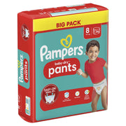 Pampers® Windeln BabyDry Größe 8 36ST für Kids und Teens (4-12 Jahre)