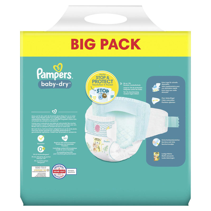 Pampers® Windeln Baby Dry Größe 5 60ST für Babys und Kleinkinder (4-18 Monate)