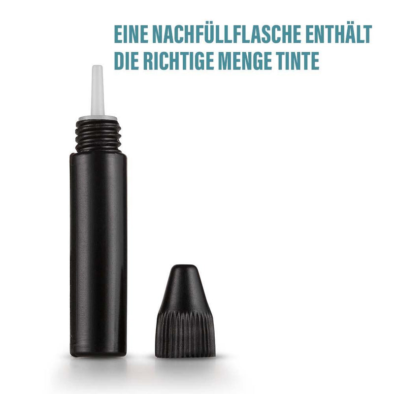 trodat Stempelfarbe 3x 2,0 ml schwarz