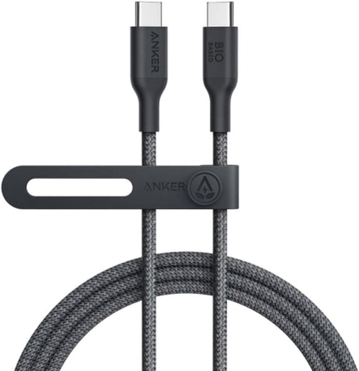 Anker 544 USB-C to USB-C Cable (6ft, 140W, Bio-Nylon, Black)