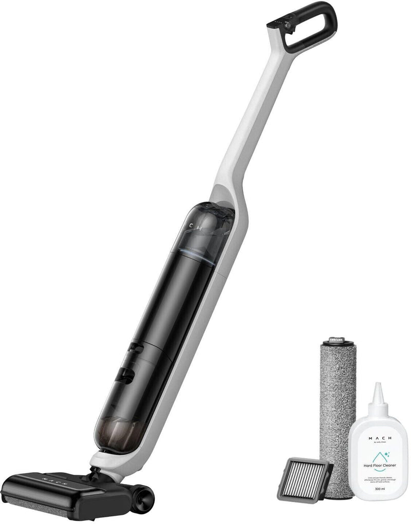eufy MACH V1, Kabelloser All-in-One Stabstaubsauger mit Always-Clean Mop