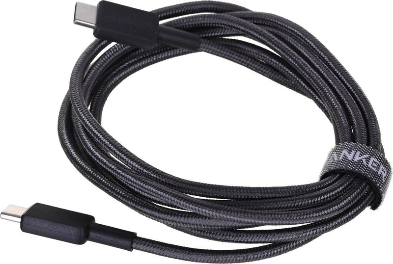 Anker 322 USB-C to USB-C Cable, 1,8m, black