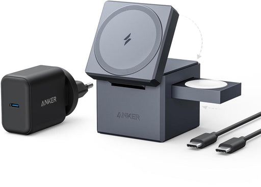Anker 3-in-1 Cube mit MagSafe Ladestation