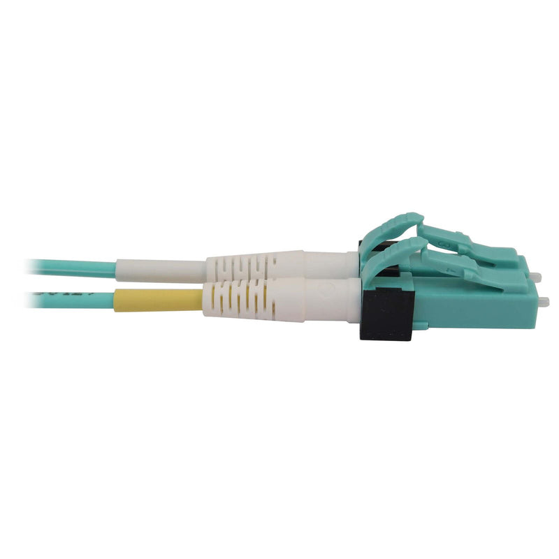 Eaton Tripp Lite Series 40/100G Multimode 50/125 OM4 Fiber Optic Kabel (12F MTP/MPO-PC zu 4x Duplex LC/PC F/M), 2 m