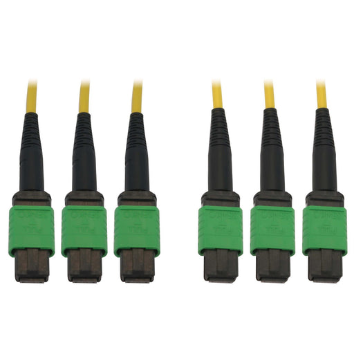 Eaton Tripp Lite Series 40/100G Singlemode 9/125 OS2 Fiber Optic Kabel (3x8F MTP/MPO-APC F/F), 23 m