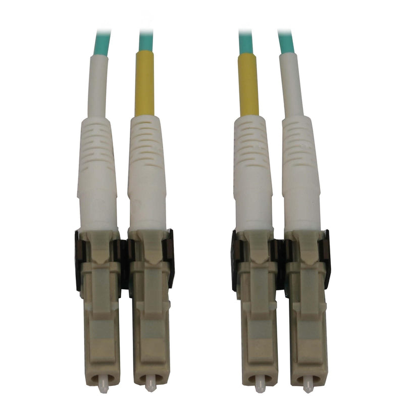 Eaton Tripp Lite Series 400G Multimode 50/125 OM3 Switchable Fiber Optic Kabel (Duplex LC-PC Stecker/Stecker), 2 m