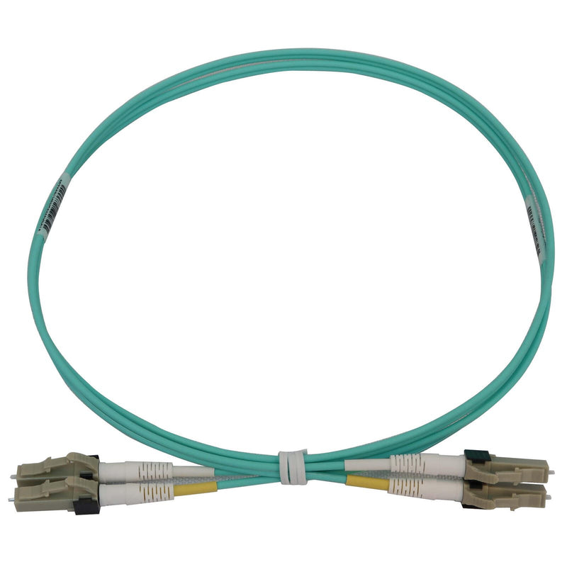 Eaton Tripp Lite Series 400G Multimode 50/125 OM3 Switchable Fiber Optic Kabel (Duplex LC-PC Stecker/Stecker), 2 m