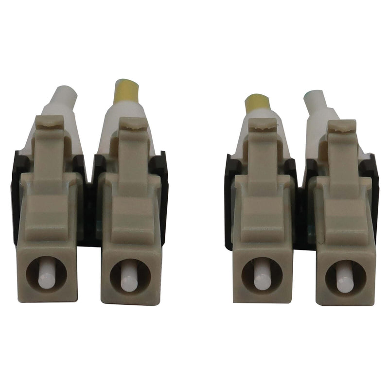 Eaton Tripp Lite Series 400G Multimode 50/125 OM3 Switchable Fiber Optic Kabel (Duplex LC-PC Stecker/Stecker), 2 m