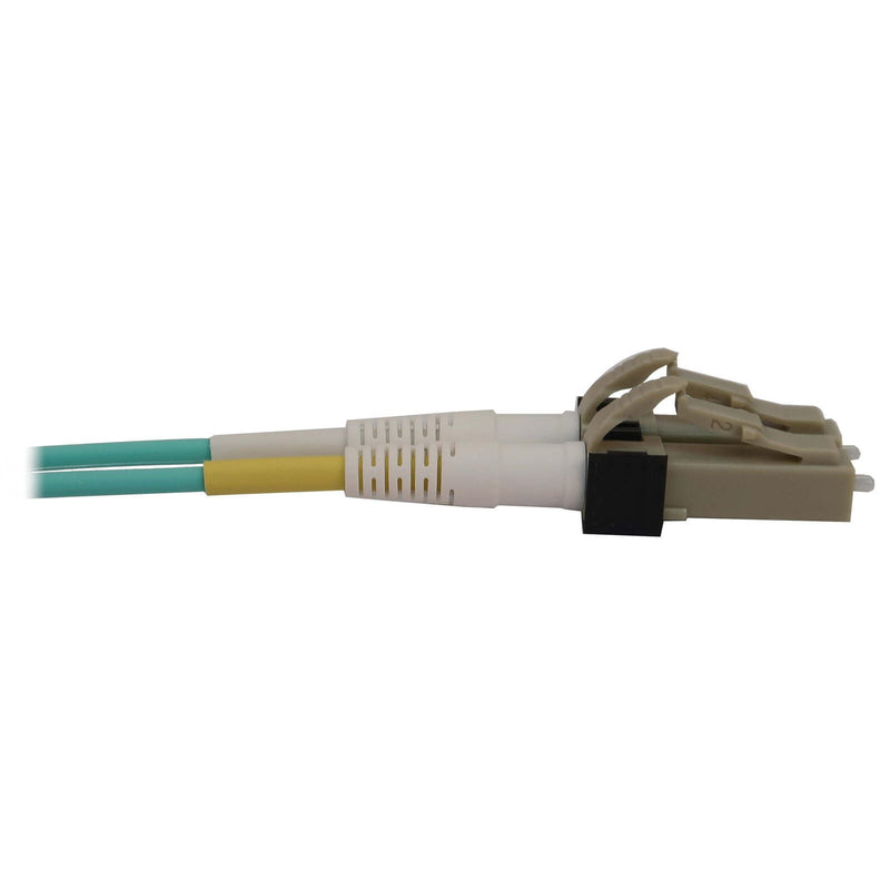 Eaton Tripp Lite Series 400G Multimode 50/125 OM3 Switchable Fiber Optic Kabel (Duplex LC-PC Stecker/Stecker), 10 m