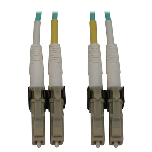 Eaton Tripp Lite Series 400G Multimode 50/125 OM3 Switchable Fiber Optic Kabel (Duplex LC-PC Stecker/Stecker), 3 m
