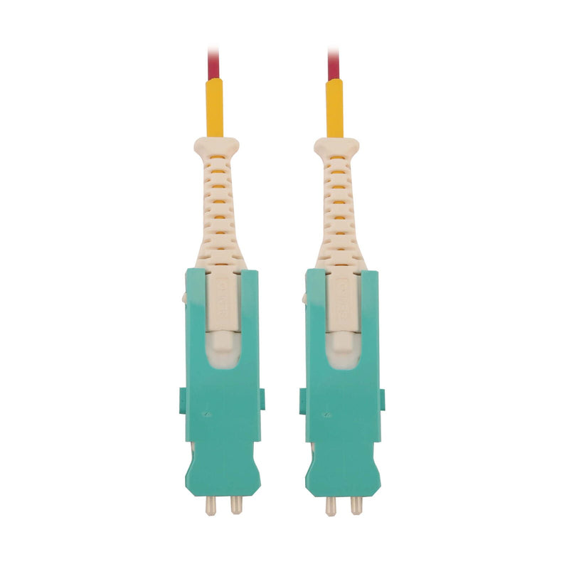 Eaton Tripp Lite Series 400G Multimode 50/125 OM4 Fiber Optic Kabel (Duplex SN-PC Stecker/Stecker), 5 m