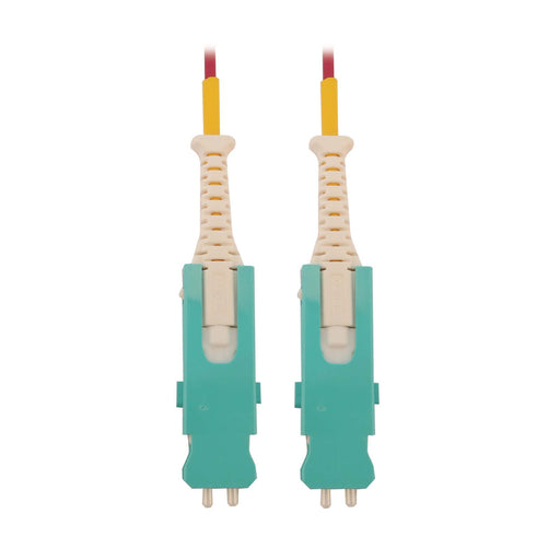 Eaton Tripp Lite Series 400G Multimode 50/125 OM4 Fiber Optic Kabel (Duplex SN-PC Stecker/Stecker), 5 m