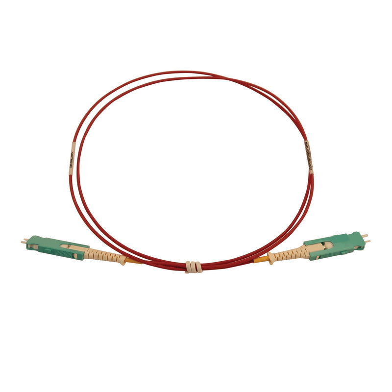 Eaton Tripp Lite Series 400G Multimode 50/125 OM4 Fiber Optic Kabel (Duplex SN-PC Stecker/Stecker), 2 m