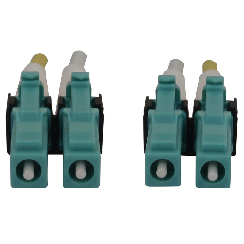 Eaton Tripp Lite Series 400G Multimode 50/125 OM4 Switchable Fiber Optic Kabel (Duplex LC-PC Stecker/Stecker), 5 m