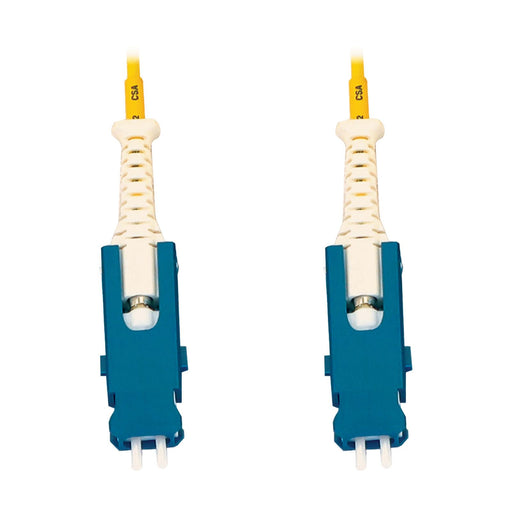 Eaton Tripp Lite Series 400G Singlemode 9/125 OS2 Fiber Optic Kabel (Duplex SN-UPC Stecker/Stecker), 5 m