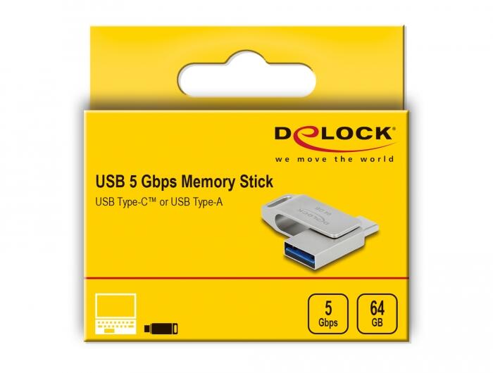 DeLOCK USB-Stick - 64 GB