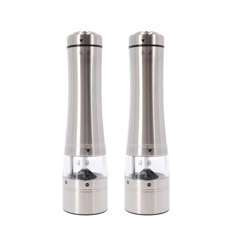 Russell Hobbs Salz und Pfeffer Mühle elektrisch 2er Set Edelstahl