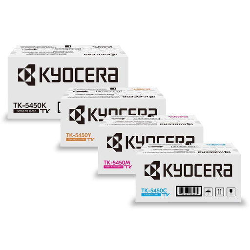 Kyocera Original TK-5450 Toner - 4er Multipack cyan, magenta, gelb, schwarz