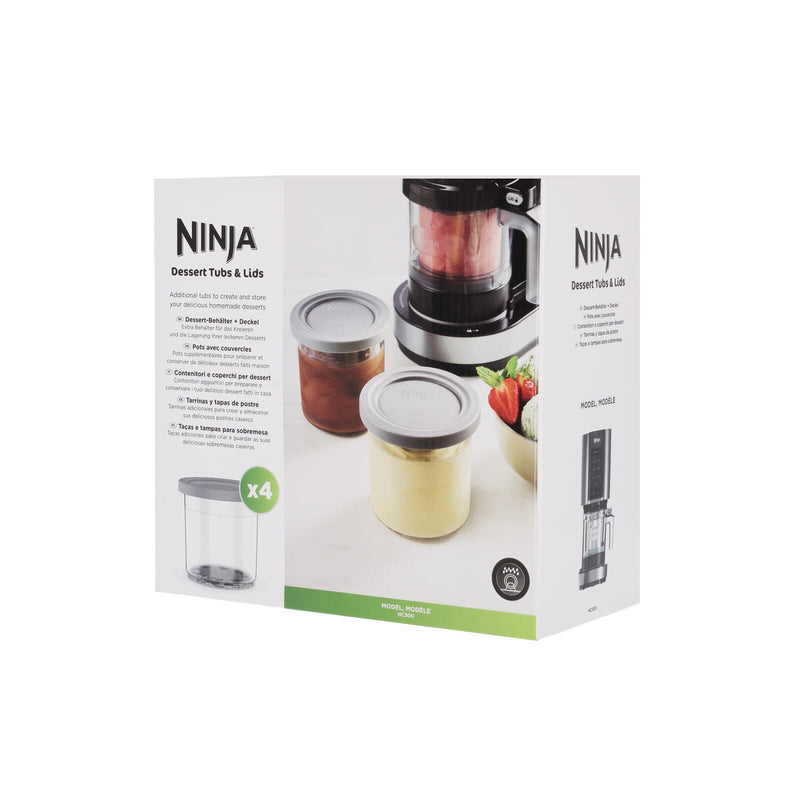 Ninja XSK4PINTEUUK Dessert-Behälter, 4 Stück