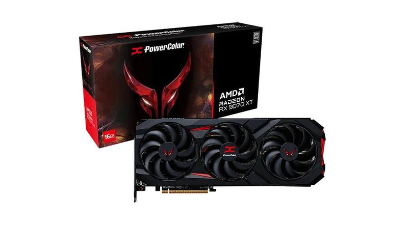 Powercolor Grafikkarte AMD Radeon RX 9070 XT Red Devil 16GB GDDR6