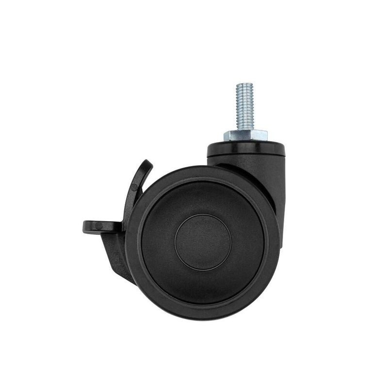 OPLITE Feststellbare Lenkrollen für GTR S8/S8 Elite schwarz