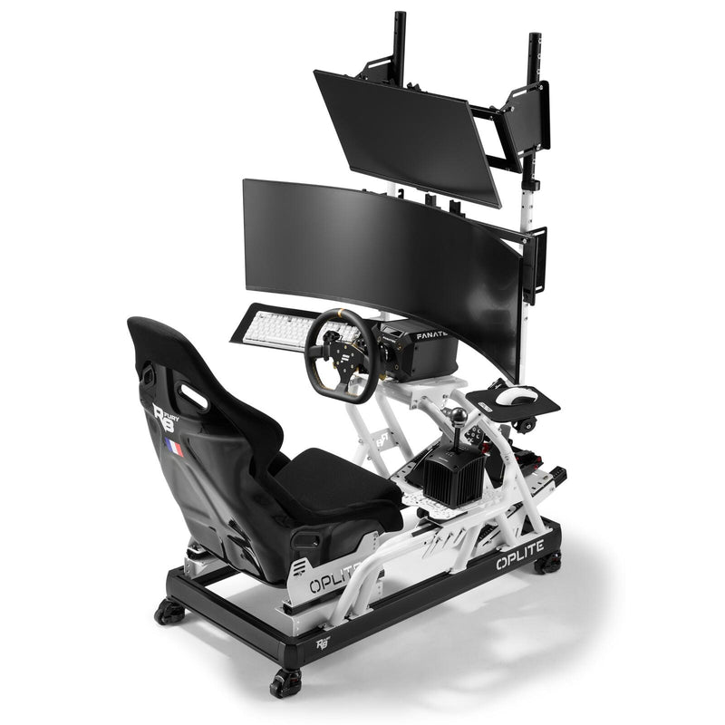 OPLITE Feststellbare Lenkrollen für R8 Cockpit schwarz
