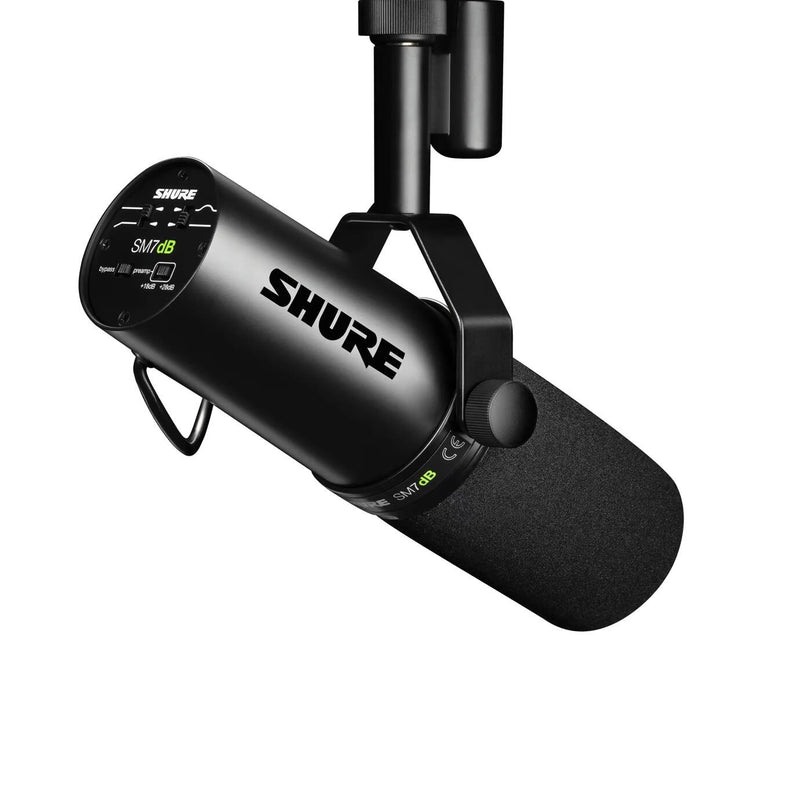 Shure SM7dB Dynamisches Sprach- und Gesangsmikrofon mit integriertem Vorverstärker