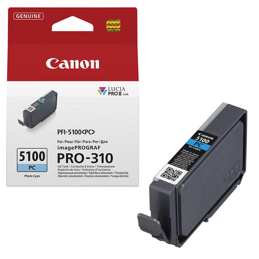 Canon Original PFI-5100 PC Druckerpatrone - Foto cyan 6956C001