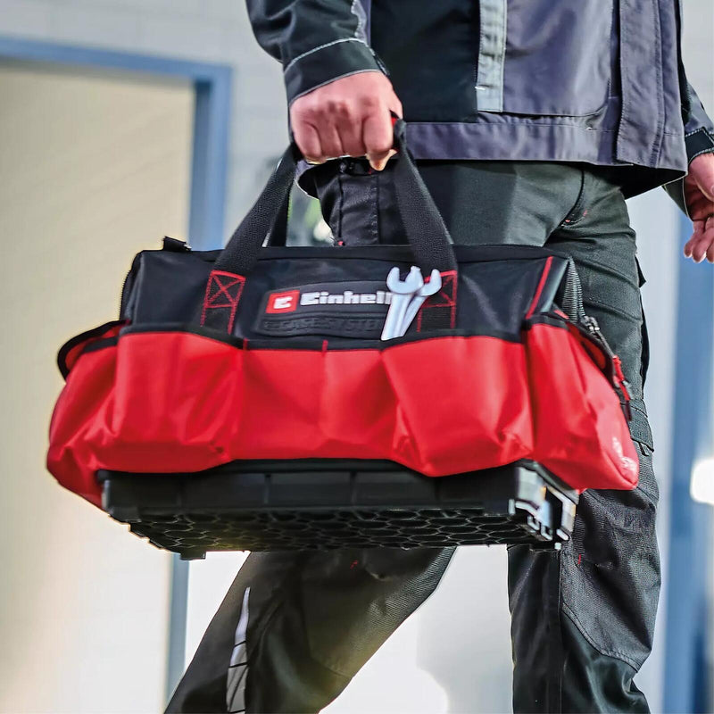 Einhell Systemkoffer E-Case Tasche, schwarz, rot (4540036)