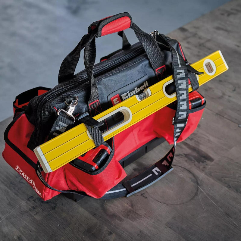 Einhell Systemkoffer E-Case Tasche, schwarz, rot (4540036)