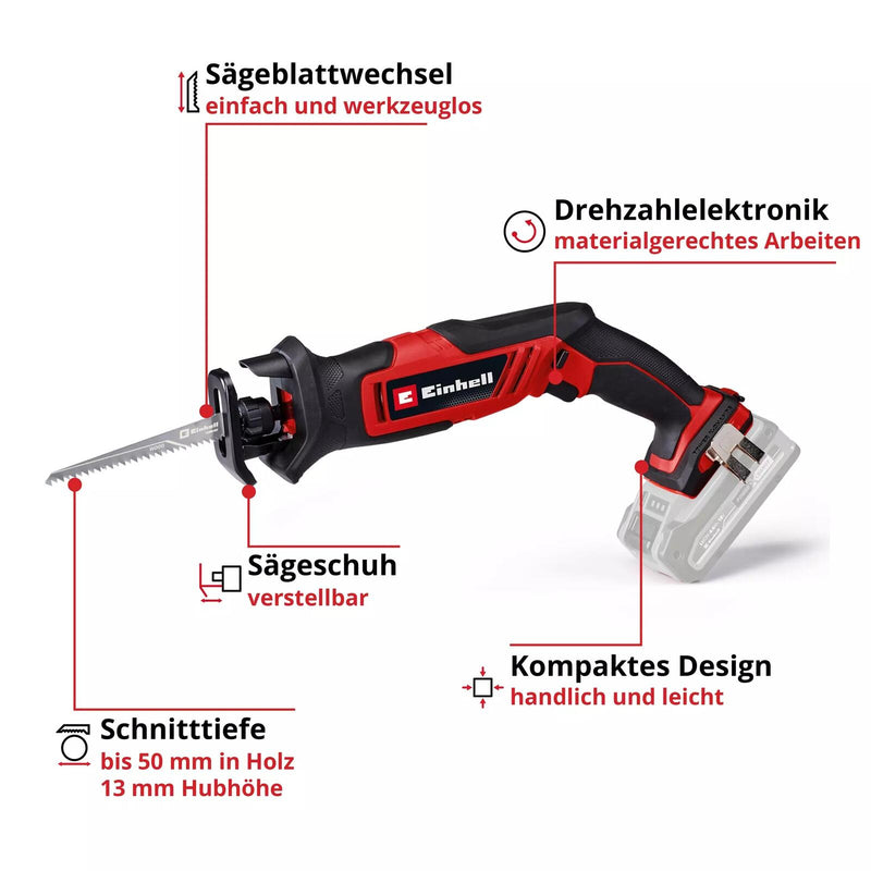 Einhell Akku-Universalsäge TE-AP 18/13 Li - Solo (4326315)